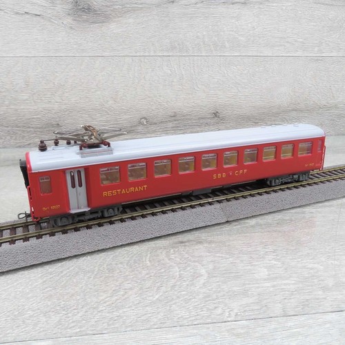 KLEINBAHN 392 - H0 - SBB - Speisewagen Dr4 10127 - #BN736 | Zustand: Gebraucht