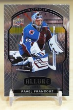 2020-21 Upper Deck Allure Rookie Base #73 Pavel Francouz - Colorado Avalanche