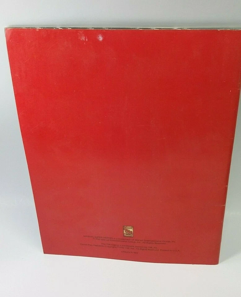 Marvel Superheroes Super Heroes Campaign Set RPG TSR Machines of Doom Book RARE! - Image 2 of 4