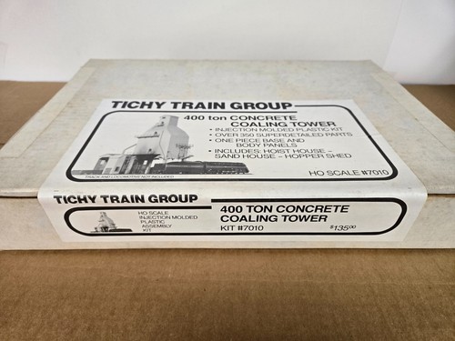 JBF Tichy Train Group 7010 400 Ton Torre de Enfriamiento HO Modelo Kit Nuevo en Caja Sellada - Imagen 2 de 3