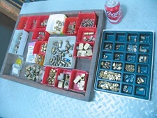 12+ lbs of Brass Fittings as shown (See Photos) Trays not included