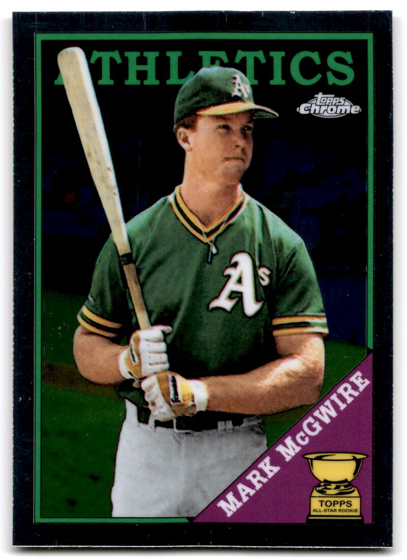 2017 Topps Chrome Update Series All-Rookie Cup Mark McGwire Rookie Oakland