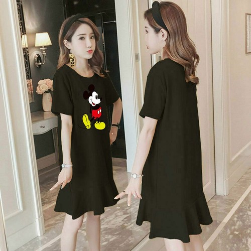 mickey mouse black dress
