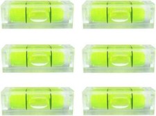 6pcs Small Bubble Level Mini Square Bubble Sp...