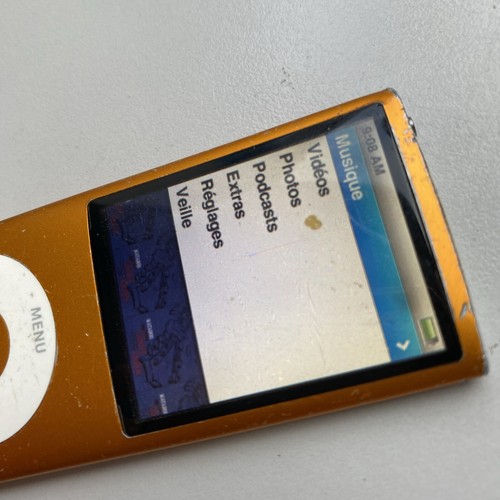 Apple Ipod Nano 8go 8gb - Baladeur Mp3 - A1285 - 4ème Gen + Cable - Defauts - Imagen 7 de 18