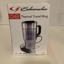12V Travel Coffee Mug Electric Heated Car Tumbler for Coffee Tea Milk
