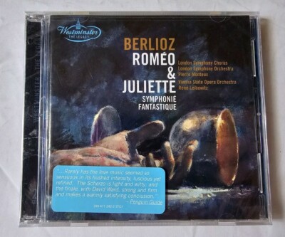 BERLIOZ Romeo et Juliette 2-CD Symphonie Fantastique Pierre Monteaux SEALED