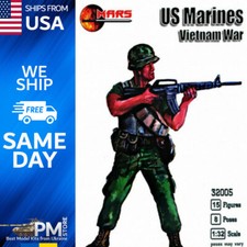 Mars Figures 32005 US Marines, Vietnam War Plastic model kit 1/32