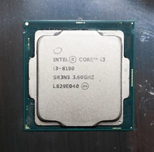 Intel Core i3-8100 3.60 GHz SR3N5 CPU quad-core Desktop Processor