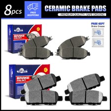 Front Rear Ceramic Brake Pads For Infiniti Jx35 Qx60 Nissan Murano Pathfinder