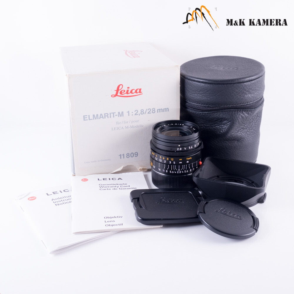 Leica Elmarit-M 28mm/F2.8 E46 Ver.IV Lens Yr.1994 Germany Leica Elmarit-M 28mm/F2.8 E46 Ver.IV Lens Yr.1994 Germany