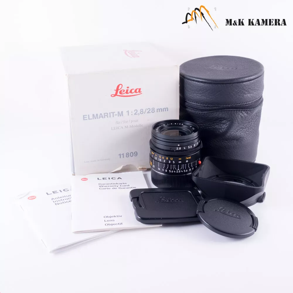 Leica Elmarit-M 28mm/F2.8 E46 Ver.IV Lens Yr.1994 Germany #610