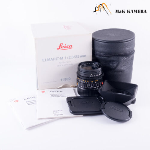 Leica Elmarit-M 28mm/F2.8 E46 Ver.IV Lens Yr.1994 Germany #610 - Picture 1 of 12