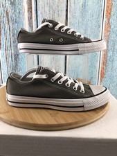 Converse Chuck Taylors - Grey Low Tops Men s Size 5 Women s 7