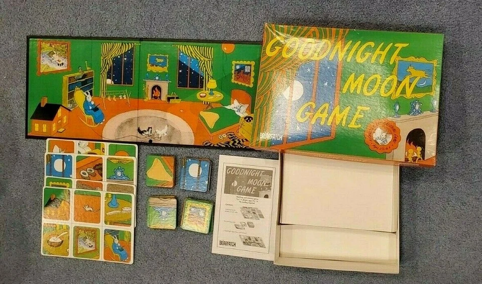 Goodnight Moon Game Briarpatch Childs First Matching Memory Game Complete 1997 - Image 4 of 4