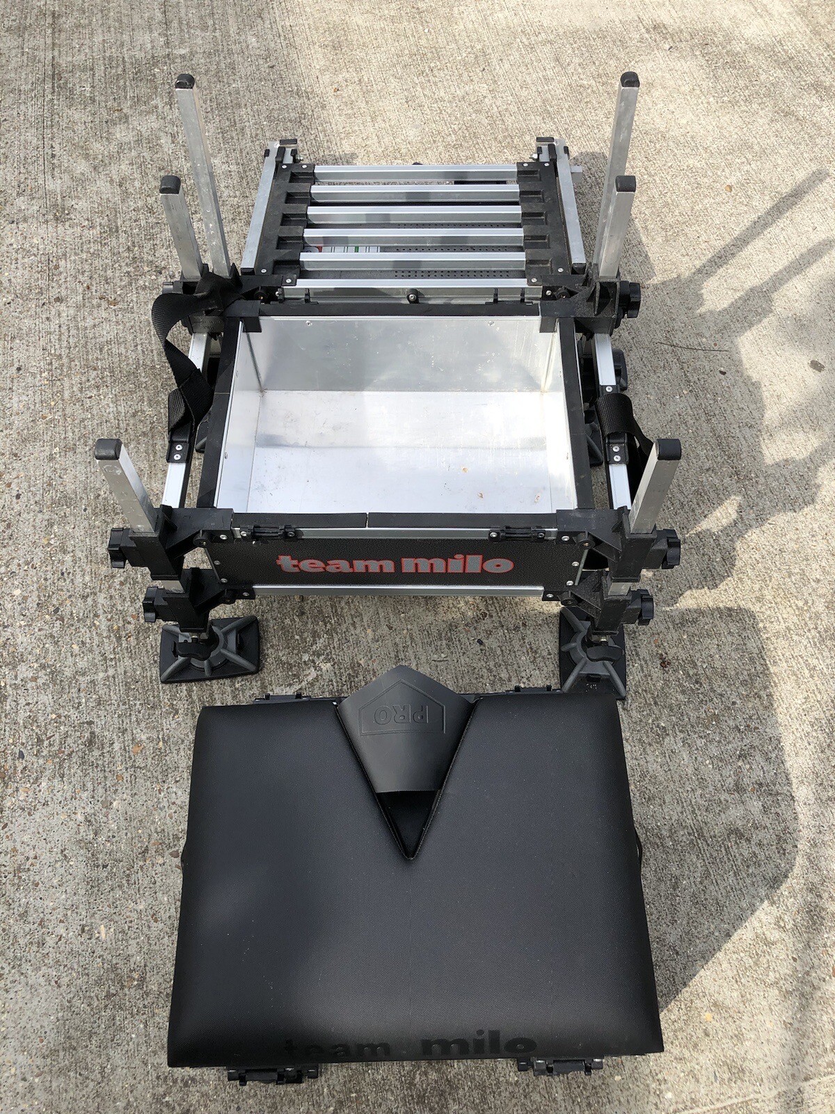 Team Milo 150 Seatbox. Match Fishing Box. eBay