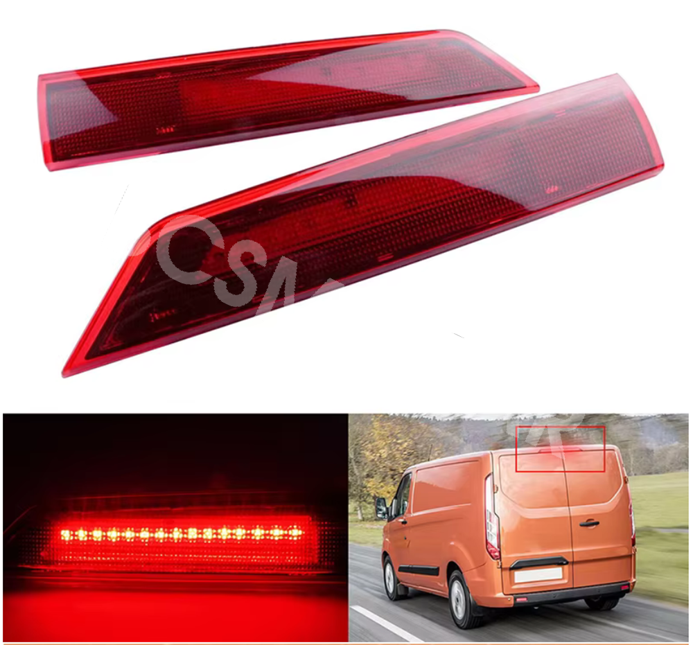 High Level Third Brake Stop Lights Red LED Light Fit For Ford Transit 2012-2021