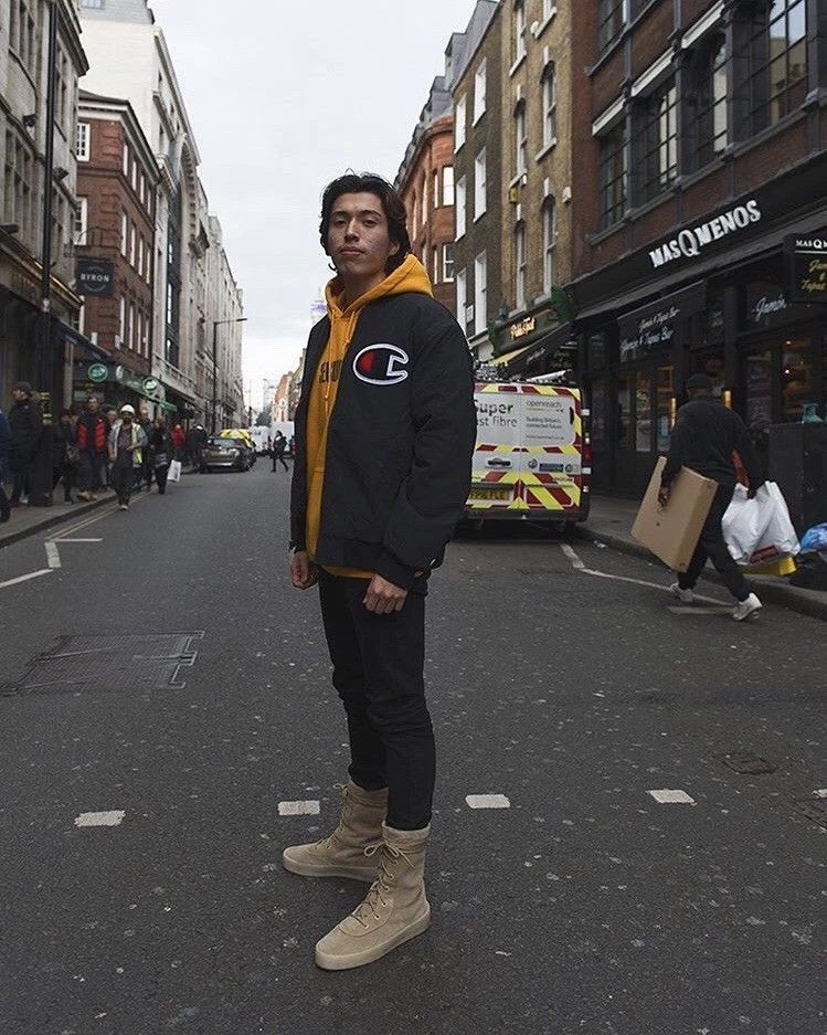 Authentique veste noire bloquée couleur Supreme x Champion taille XL FW17 rare neuve avec étiquettes