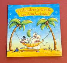 Diddl Diddlina Liść sera Pocztówka 05/08 Cocktailcoole Pozdrowienia z wakacji