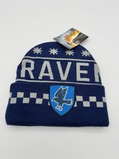 NWT Harry Potter Ravenclaw House Beanie Knit Stocking Cap Hat Blue