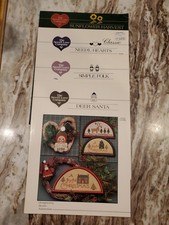 Lot Of 4 Vtg The Needl Love Company Cross Sti...