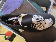 Draven Misfits Die Slip-On Canvas Shoes Men s...