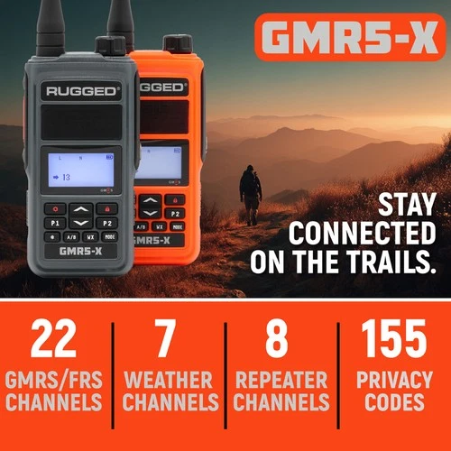 Rugged Radios For GMR5-X 5W GMRS Handheld Radio 2