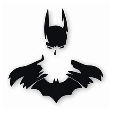 DARK KNIGHT SILHOUETTE Batman - Vinyl Decal Sticker - CHOOSE Size & Color