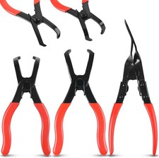 Body Clip Pliers Set Includes 30-degree And 80-degree Push Pin Pliers
