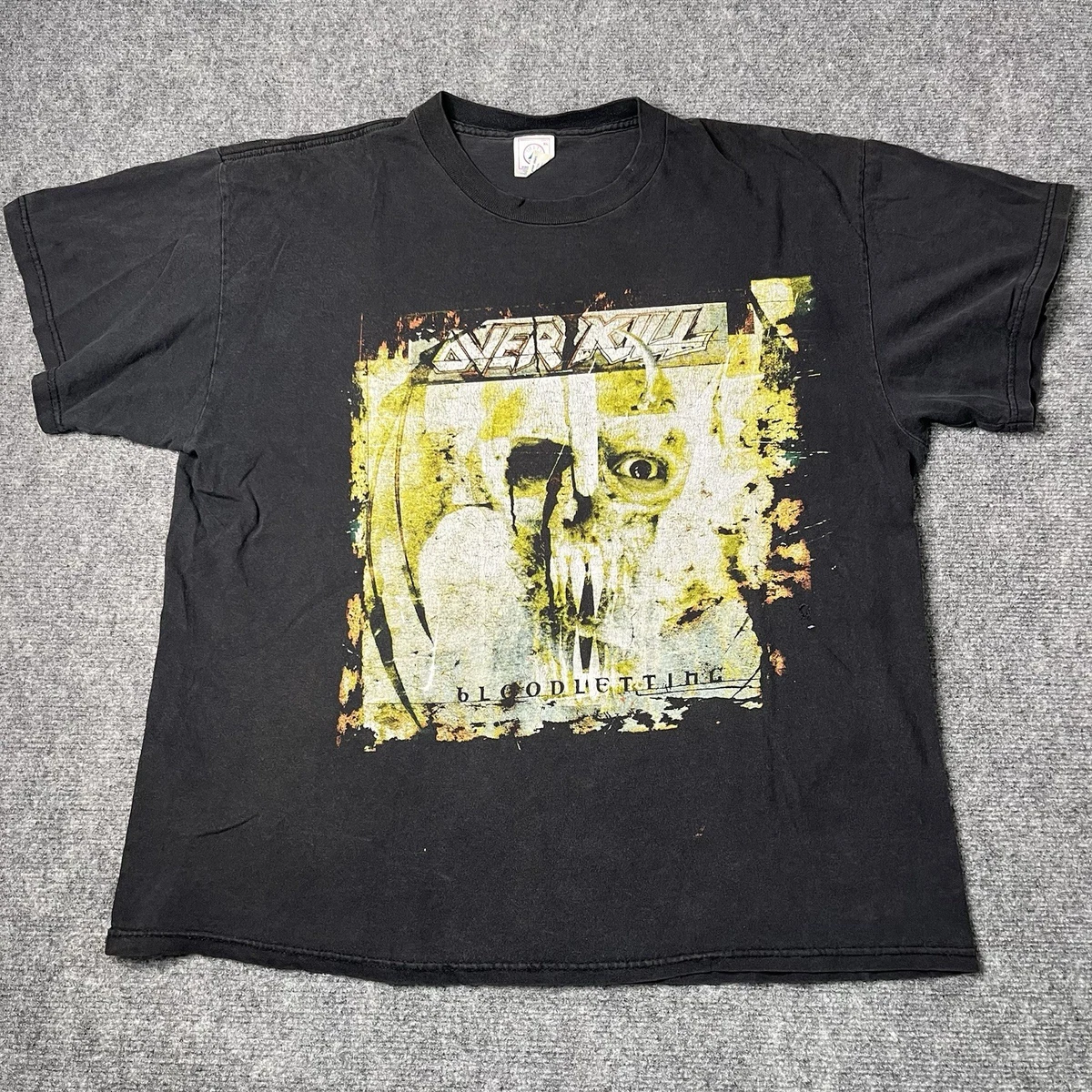 Overkill Tour Shirt Indiana Men's Vintage T-Shirts for sale | eBay