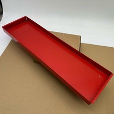 Snap-on KRA380 Roll Cab Sliding Parts Tray 21.5'' Wide x 6'' Deep x 1'' High Red