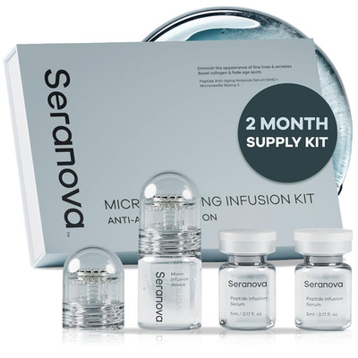 Micro Infusion System for Face & Neck 0.05Mm Stamp with Hyaluronic Acid & Collag