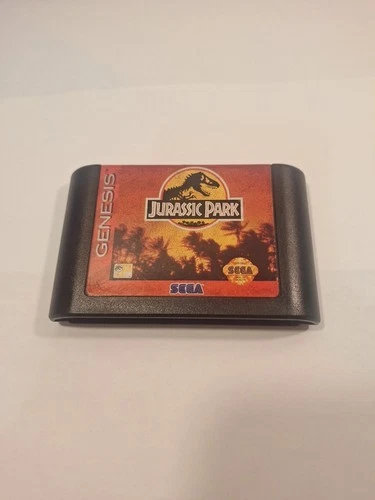 SEGA Jurassic Park Action Game Cartridge Sega Genesis NTSC-U/C 1993