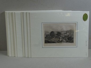Harz Nürnberg Rothenburg 30 Druckgrafiken Ansichten Stadtbilder 19. Jh.
