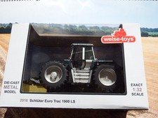 Weise toys Schlüter Euro Trac 1900 in anthrazit, limitiert Sondermodell