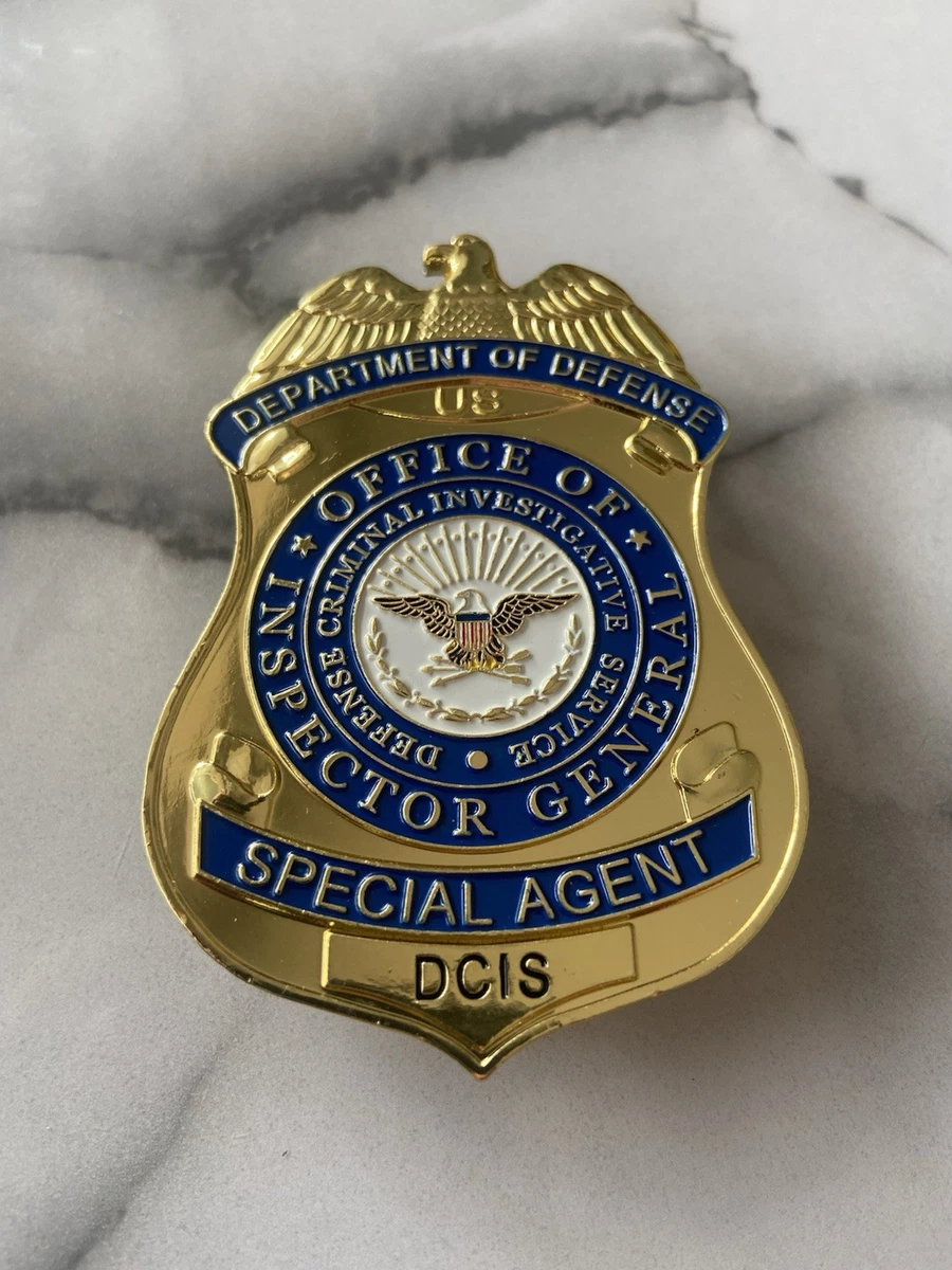 US Police Badge REPLIKA – Sammlerabzeichen / Film & Kostüm – KEIN echtes