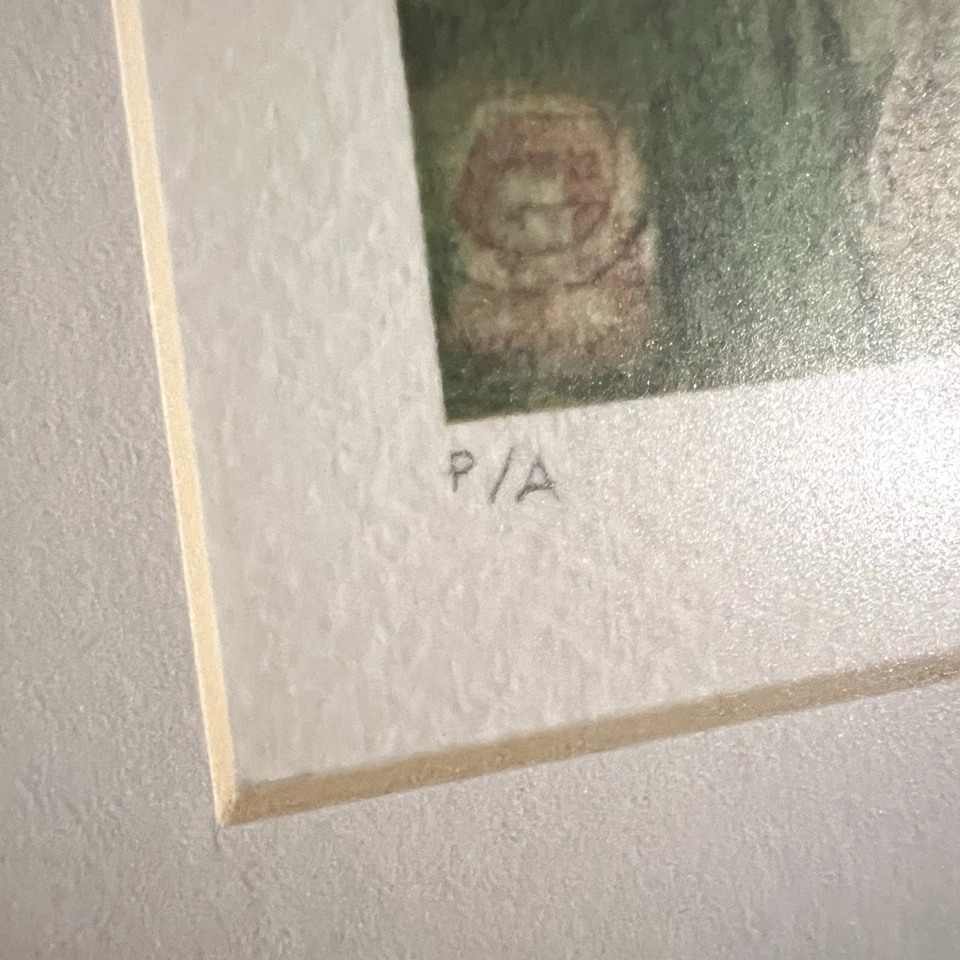 Impresión enmarcada rara prueba de artista de Mona Orozco “Conversaciones con mi Alma” 2008 Foto 2 de 4