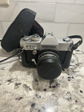 Petri FT EE 35mm SLR Camera with 55mm f/1.8 Lens Untested P/R