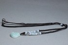 Cert'd Natural Light green A Jadeite jade Hand-Carved Maitreya Buddha Pendant — photo 10
