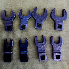 Matco 8 Piece Open End Crowsfoot Socket Set 38 Drive 716 Thru 78 Matco 8 Piece Open End Crowsfoot Socket Set 38 Drive 716 Thru 78