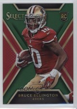 2014 Panini Select Rookies Green Prizm 5/5 Bruce Ellington #159 gd1