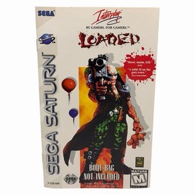 Loaded (Sega Saturn, 1996) Authentic CIB Complete w/ Manual + Reg Card Tested