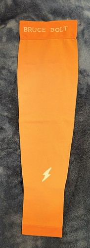 Bruce Bolt - ORANGE - Baseball Arm Sleeve - Größe: (SM/MD) EUC⚡️