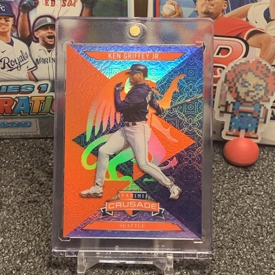 2025 Panini Crusade - Crusade 🔥 Ken Griffey Jr, #25 Orange Blue 35/49 🔥 