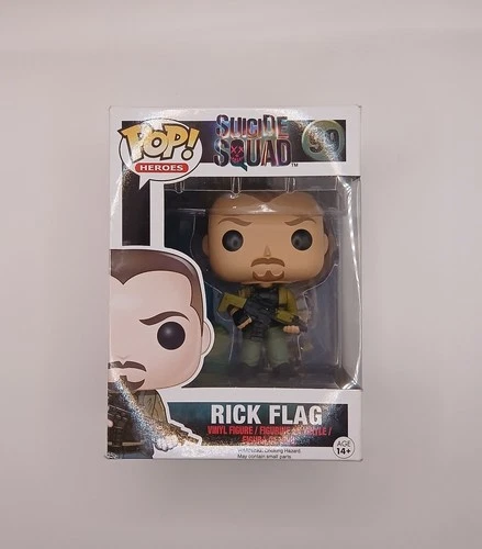 Funko Pop! DC Studio's Suicide Squad #99 Rick Flagg Vinyl Figurine