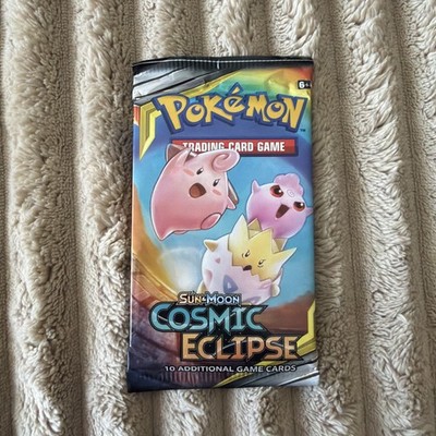 Pokémon Cosmic Eclipse Booster Pack Sun and Moon Sealed