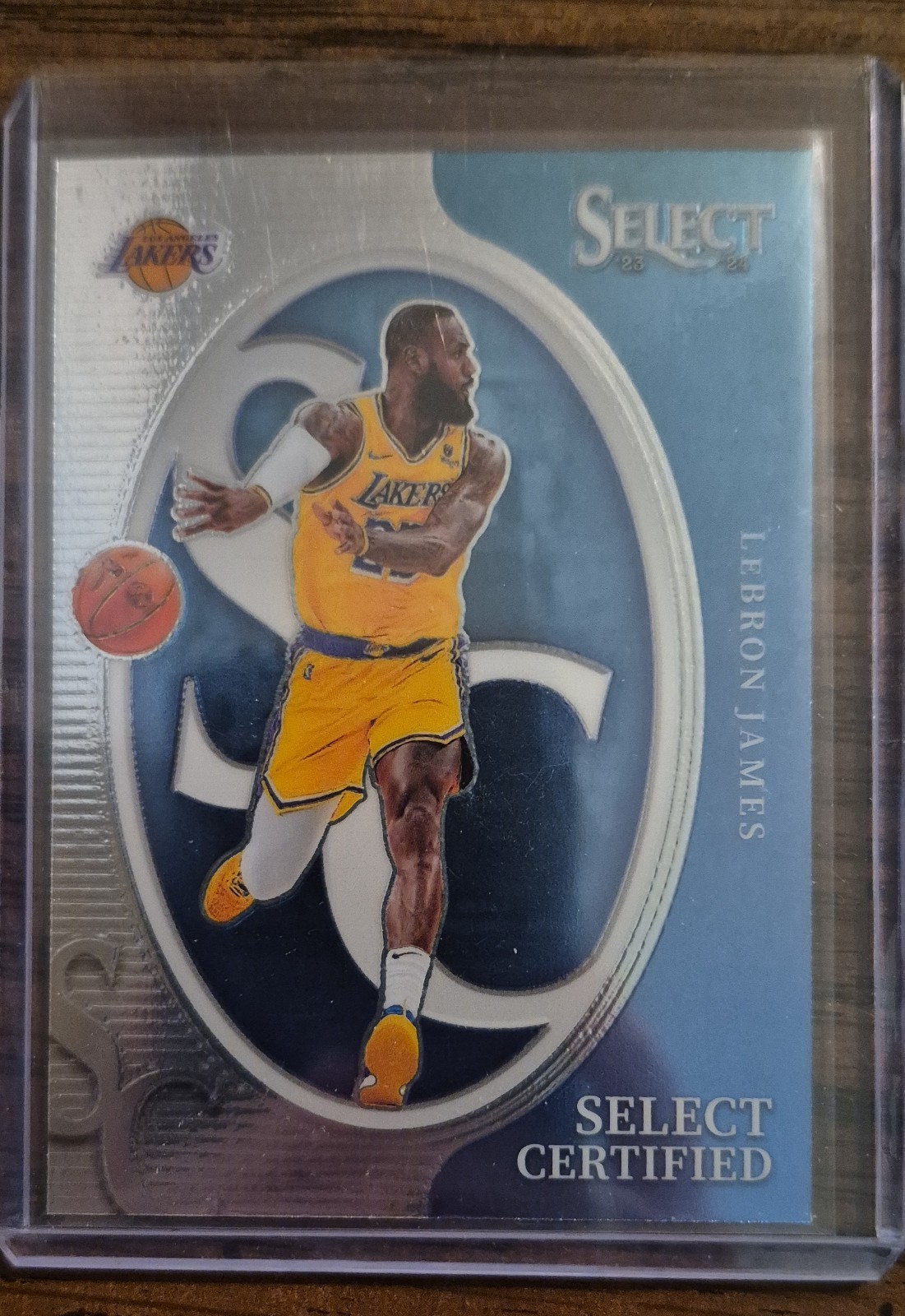 2023-24 Panini Select - Select Certified LeBron James #7 Silver Prizm