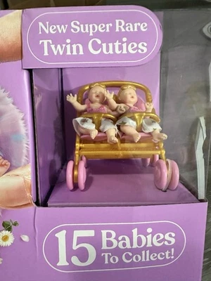👶🏼👶🏼 Zuru 5 Surprise My Mini Baby Series 2 Twins Super Rare Pink Girls New