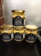 Marks and Spencer Albacore Tuna Loins 225g jars x 4. Expiry 2029