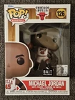 Funko Pop! Basketball - Michael Jordan #126 White #45 Jersey BAIT Exclusive